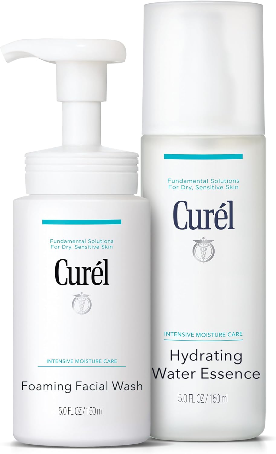 Curel Japanese Skin Care Hydrating Water Essence And Face Wash Bundle